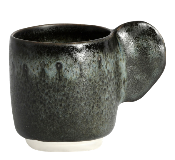Dashi kaffekopp 12 cl Charbon fra Jars Céramistes