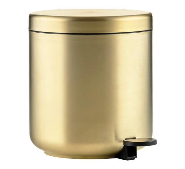 Ume pedalbøtte messing h22 cm Zone