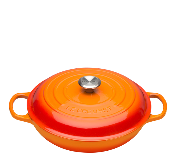 Buffetgryte 30 cm vulkan fra Le Creuset