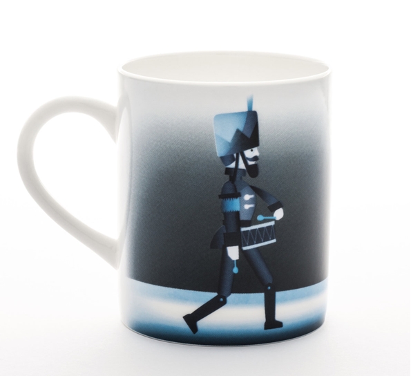 Blue christmas soldato krus fra Alessi