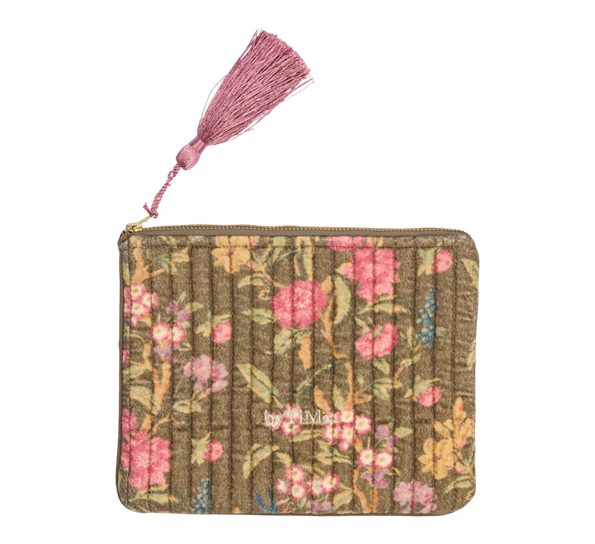 <p>Sminkepung 15x21 cm fløyel Green Meadow ByTiMo</p>
