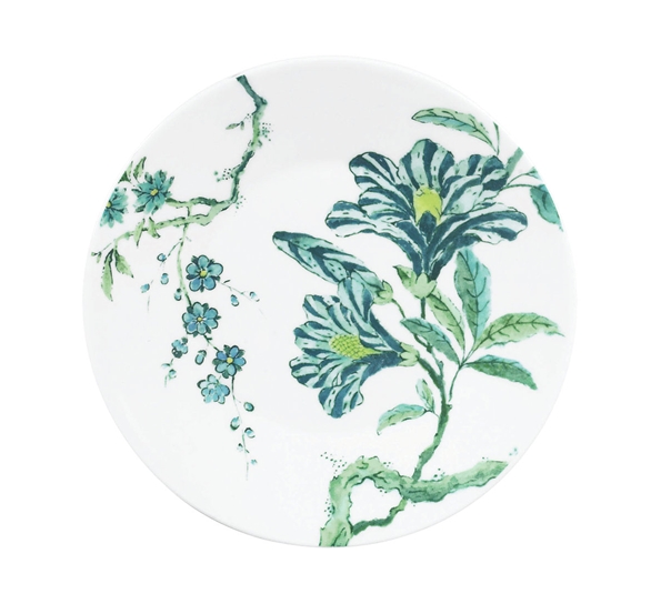 JC Chinoiserie Hvit tallerken 18cm fra Wedgwood