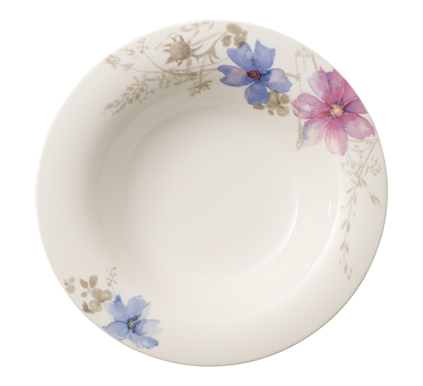 Mariefleur Gris tallerken dyp 23 cm fra Villeroy & Boch