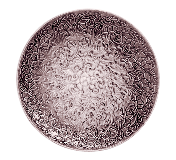 Lace serveringsfat 34 cm plum fra Mateus