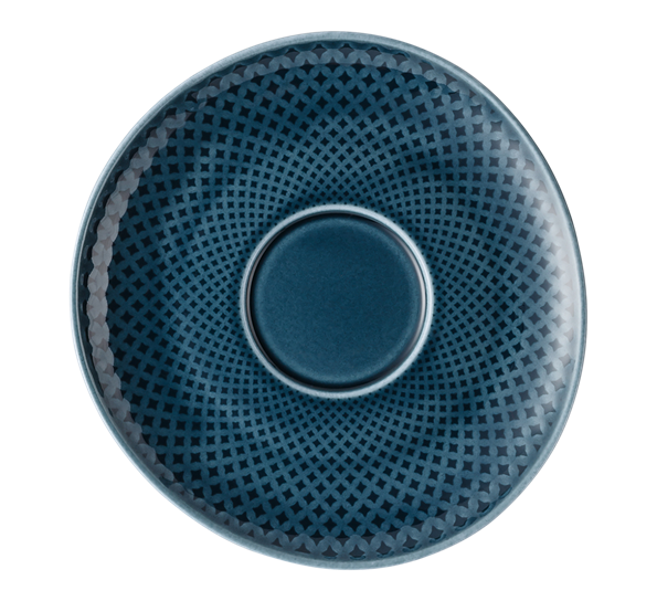 Junto Ocean Blue skål til kaffekopp fra Rosenthal