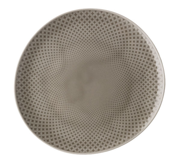 Junto Pearl Grey asjett 22 cm fra Rosenthal