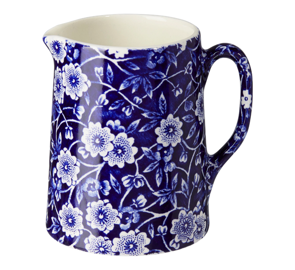 Blue Calico Tankard mugge mini 160 ml fra Burleigh