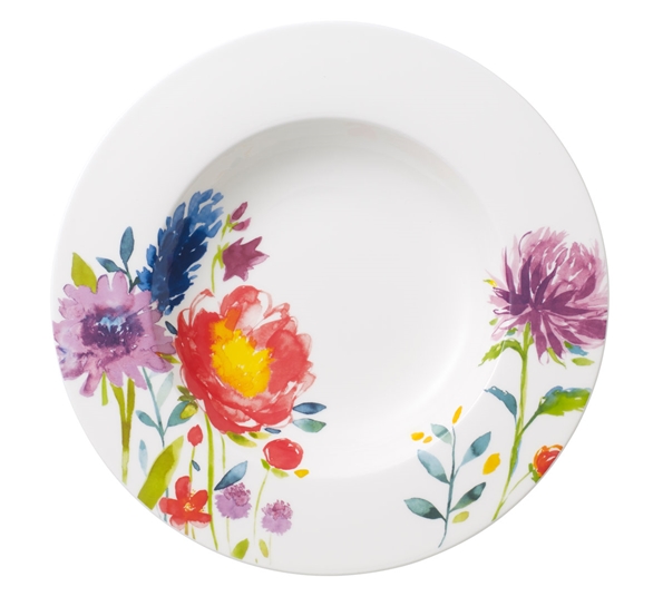 Anmut Flowers tallerken dyp 24 cm fra Villeroy & Boch