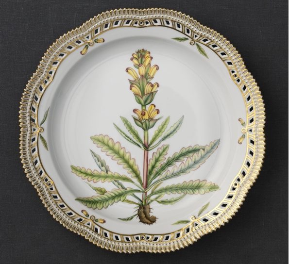 Flora Danica fat Rundt 36cm fra Royal Copenhagen