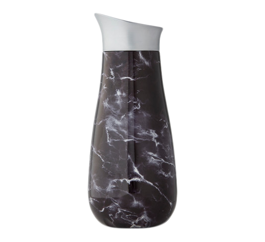 Karaffel 1,5L sort marble fra S`well