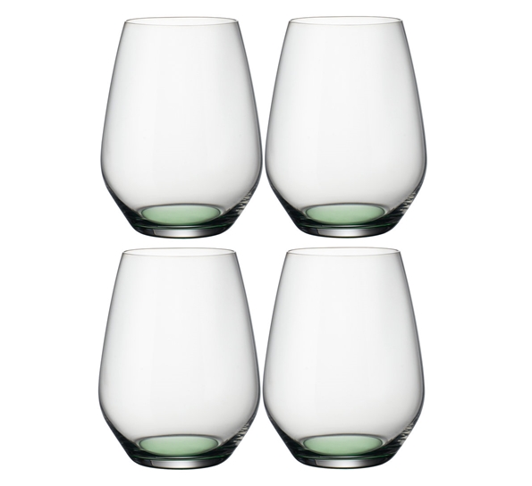 Colourful Life vannglass 4-pk green apple fra Villeroy & Boch