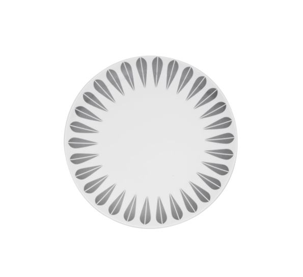 Lotus asjett 21 cm grå fra Lucie Kaas