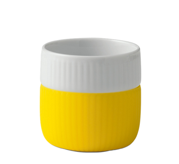 Contrast espressokopp Yellow fra Royal Copenhagen