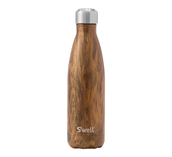 Drikkeflaske 5dl Wood teakwood fra S`well