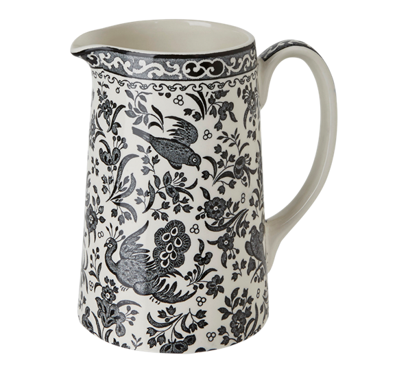 Black Regal Peacock Tankard mugge medium 568 ml fra Burleigh