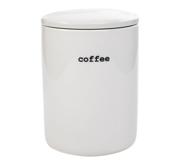 <p>Kaffekrukke med lokk 17 cm hvit Sögne Home</p>
