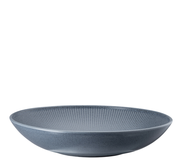 Clay Sky tallerken dyp 28 cm blå fra Thomas