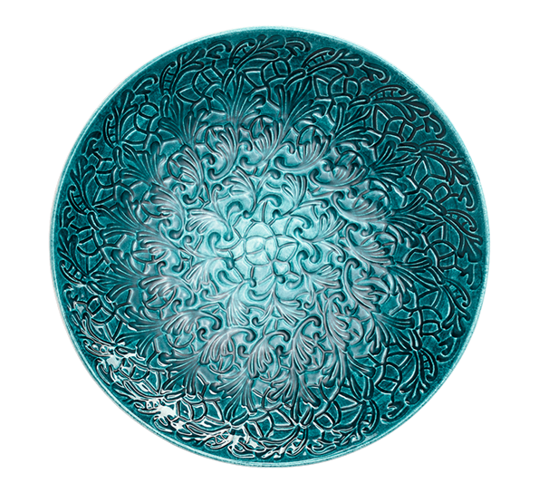 Lace serveringsfat 34 cm ocean fra Mateus