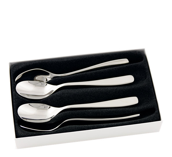 Tuva suppleringssett teskje 4 pk fra Hardanger Bestikk