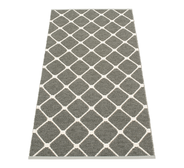 Rex matte charcoal 70x160 cm fra Pappelina
