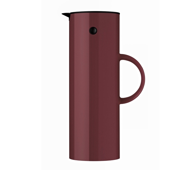 EM 77 termokanne 1 liter burgunder fra Stelton