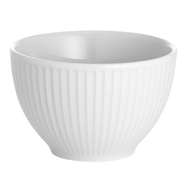 Plissé sukkerskål fra Pillivuyt