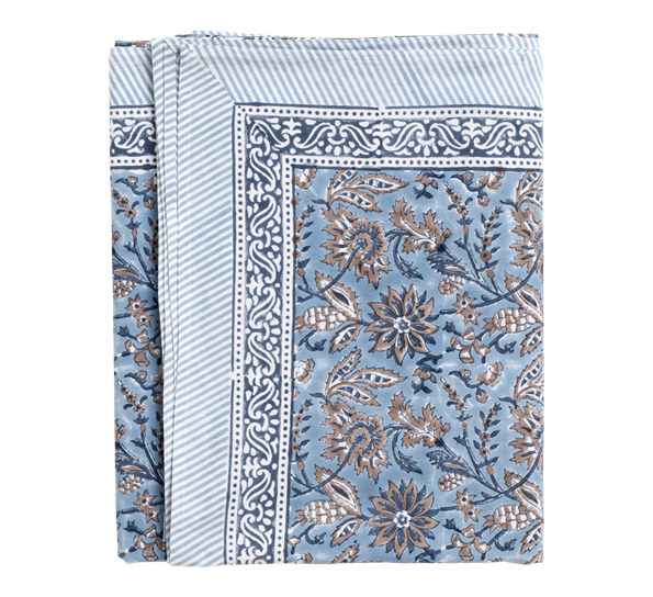 Indian Summer duk blå 170x270cm fra Chamois