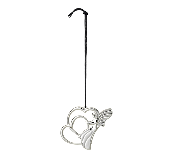 Karen Blixen englehjerte forsølvet fra Rosendahl