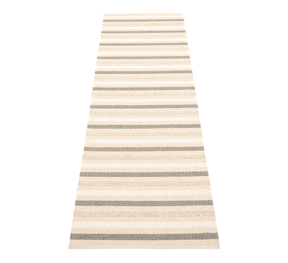 Grace matte cream 70x280 cm fra Pappelina