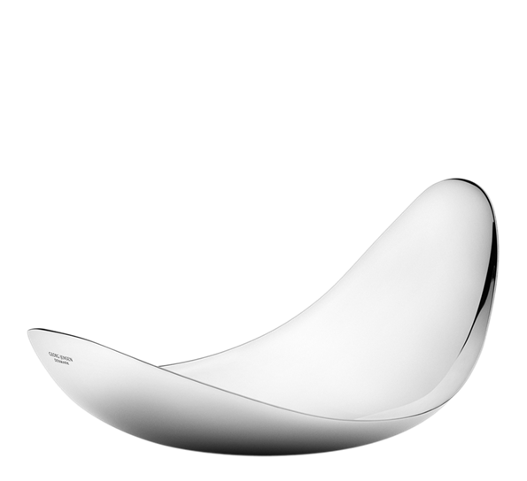 Leaf skål medium blank fra Georg Jensen