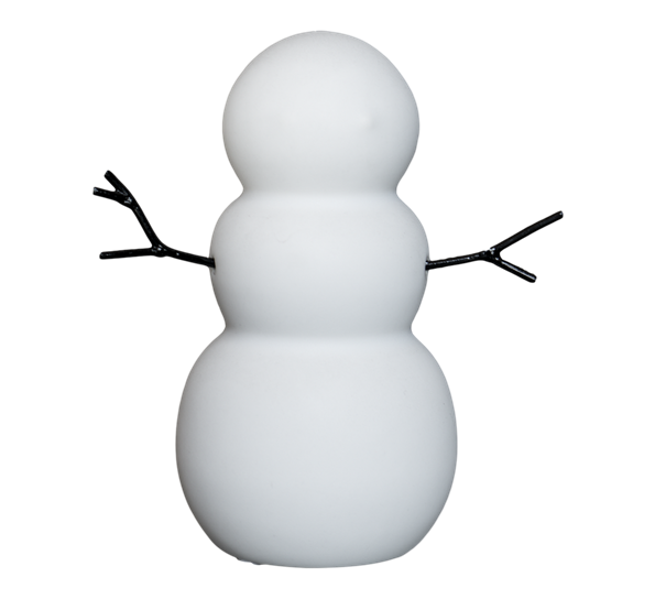 Snowman liten Ø7cm H11cm fra DBKD