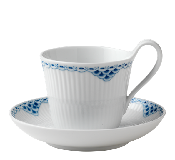 Prinsesse kaffekopp med skål 25 cl fra Royal Copenhagen