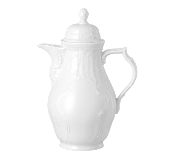 Sanssouci Hvit kaffekanne 1,1 liter fra Rosenthal