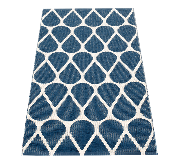 Otis matte ocean blue 70x140 cm fra Pappelina