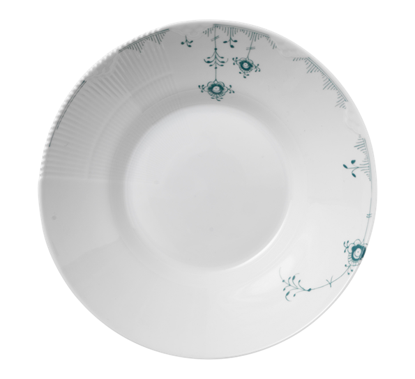 Multicoloured Elements tallerken dyp 25 cm sage fra Royal Copenhagen