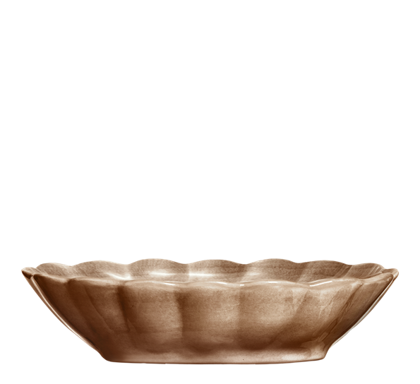 Oyster skål 23x18 cm 75 cl cinnamon fra Mateus