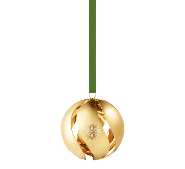 CC 2020 julekule gull fra Georg Jensen