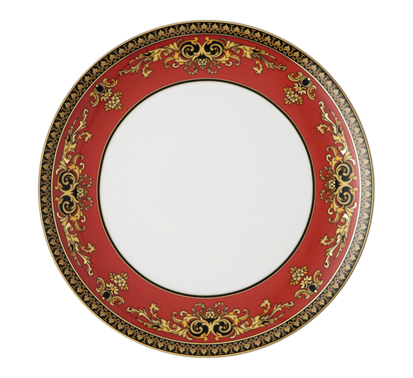 Medusa asjett 21 cm coupe rød fra Versace