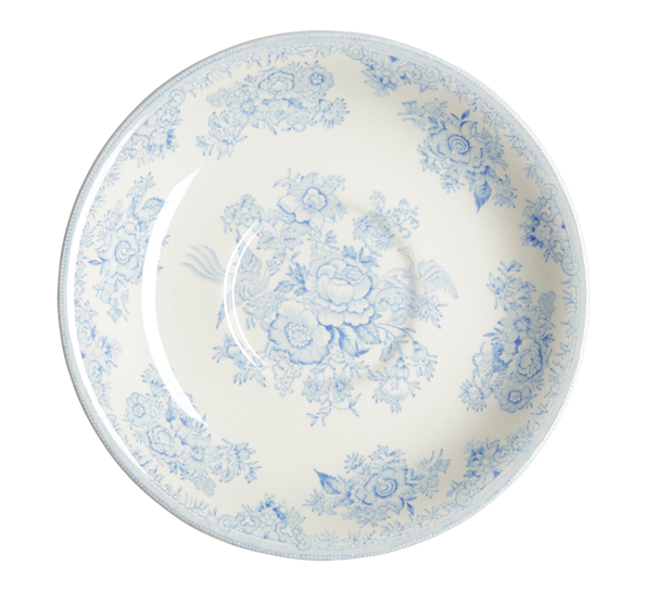 Blue Asiatic Pheasants frokostkopp skål fra Burleigh