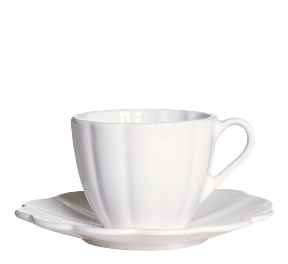 Oyster kopp med skål 25 cl hvit fra Mateus