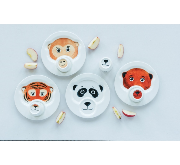 Animal Friends barneservise panda 2 deler fra Villeroy & Boch