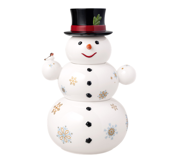 Snømann kakekrukke 31 cm fra Villeroy & Boch