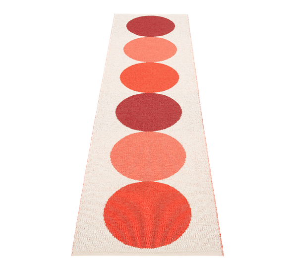 Otto matte berry vanilje 70x280 cm fra Pappelina