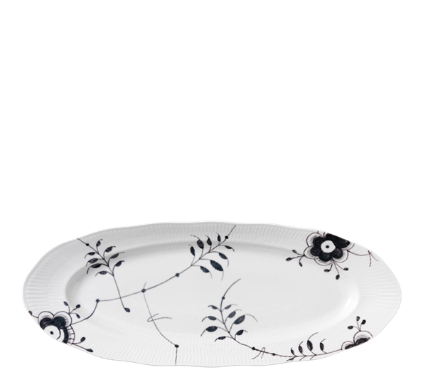 Sort Mega Riflet fiskefat 60 cm fra Royal Copenhagen