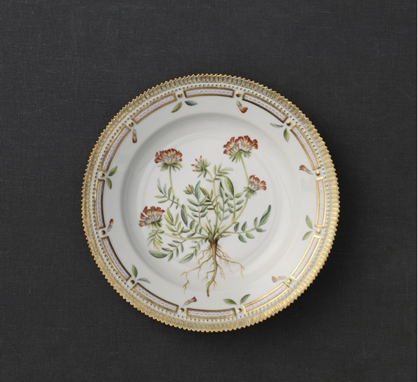 Flora Danica tallerken 25cm fra Royal Copenhagen