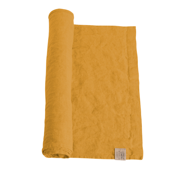 Lovely løper 47x150 cm Honey fra Lovely Linen