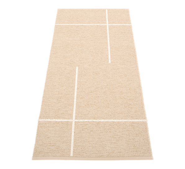 Fred matte beige 70x180 cm fra Pappelina