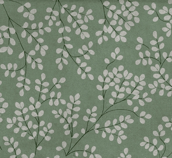 Akrylduk Mimosa hedge green antiskli pr meter fra Södahl