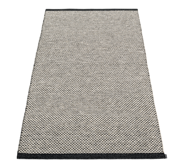 Effi matte sort 85x160 cm fra Pappelina