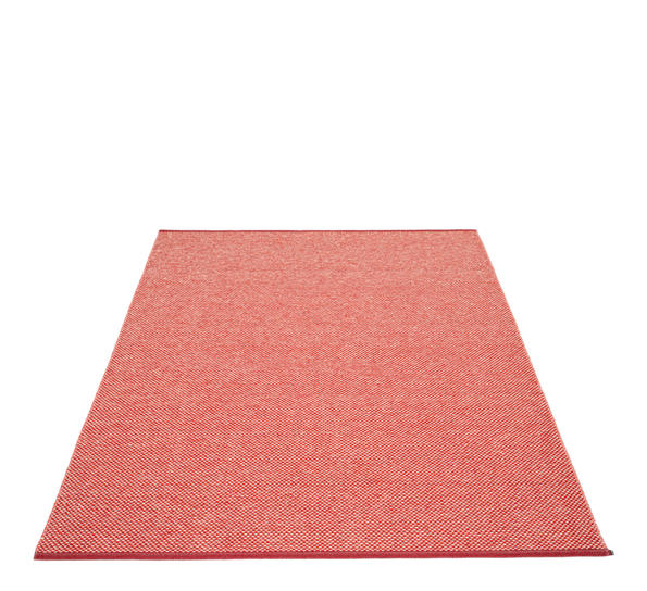 Effi matte mørk rød 230x320 cm fra Pappelina